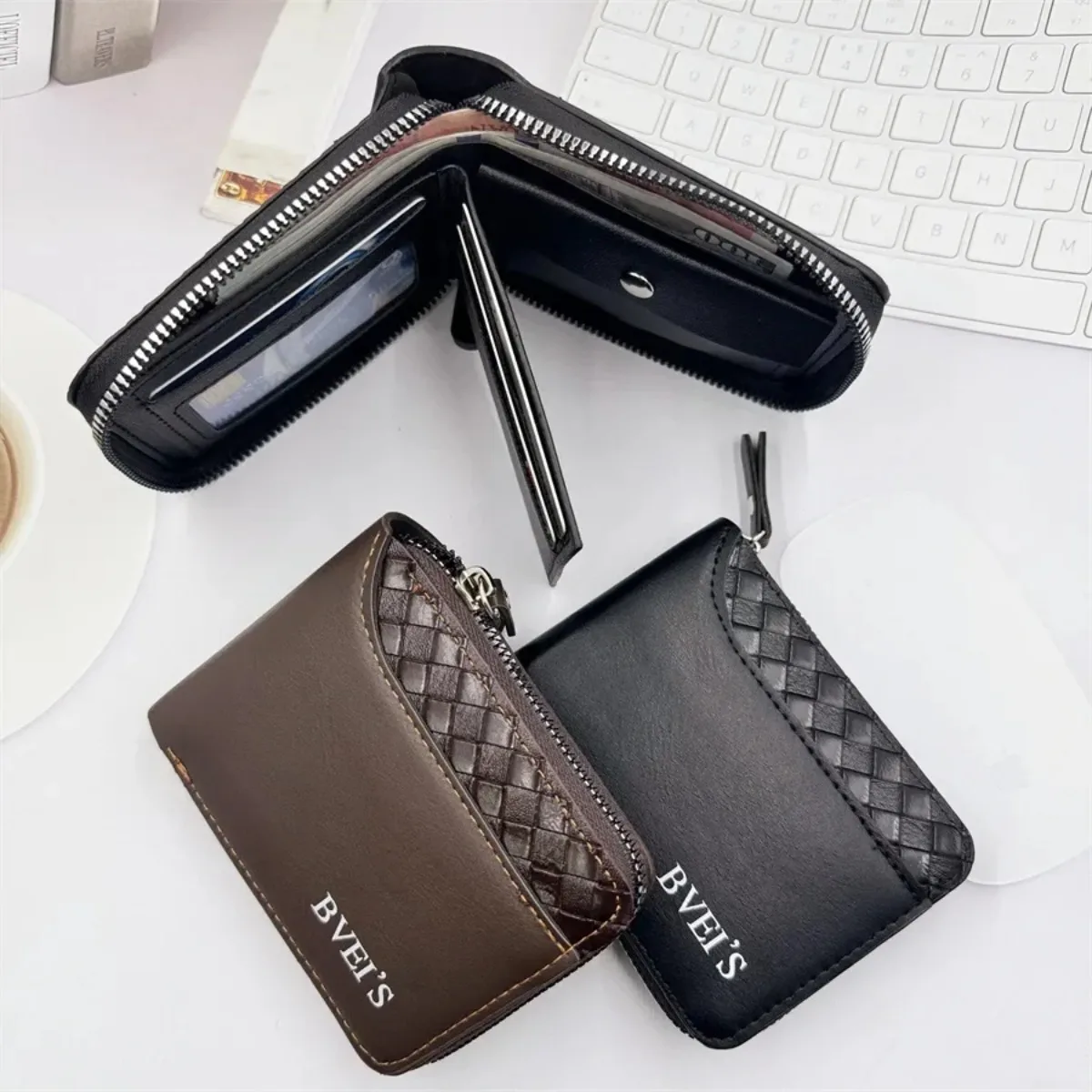 Luxury Bags Photos - 1pc Leather Men Wallet Luxury Mens