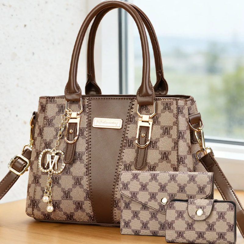 Luxury Bags & Leather Repair Of Atlanta Reviews - Light luxury high-end letter printed handbag,