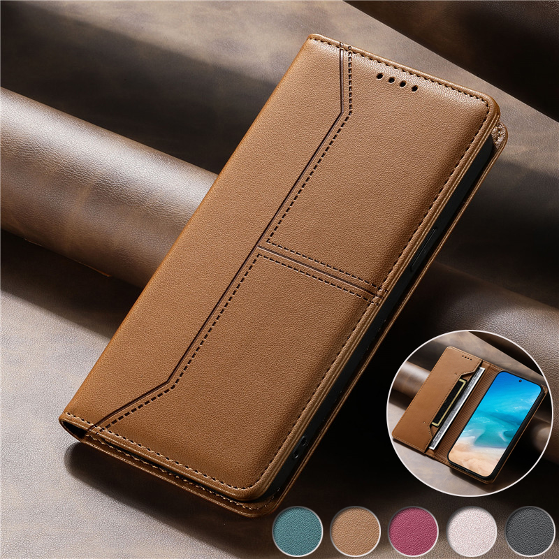 Luxury Bags Outlet - Luxury Magnetic Flip Leather Phone Case