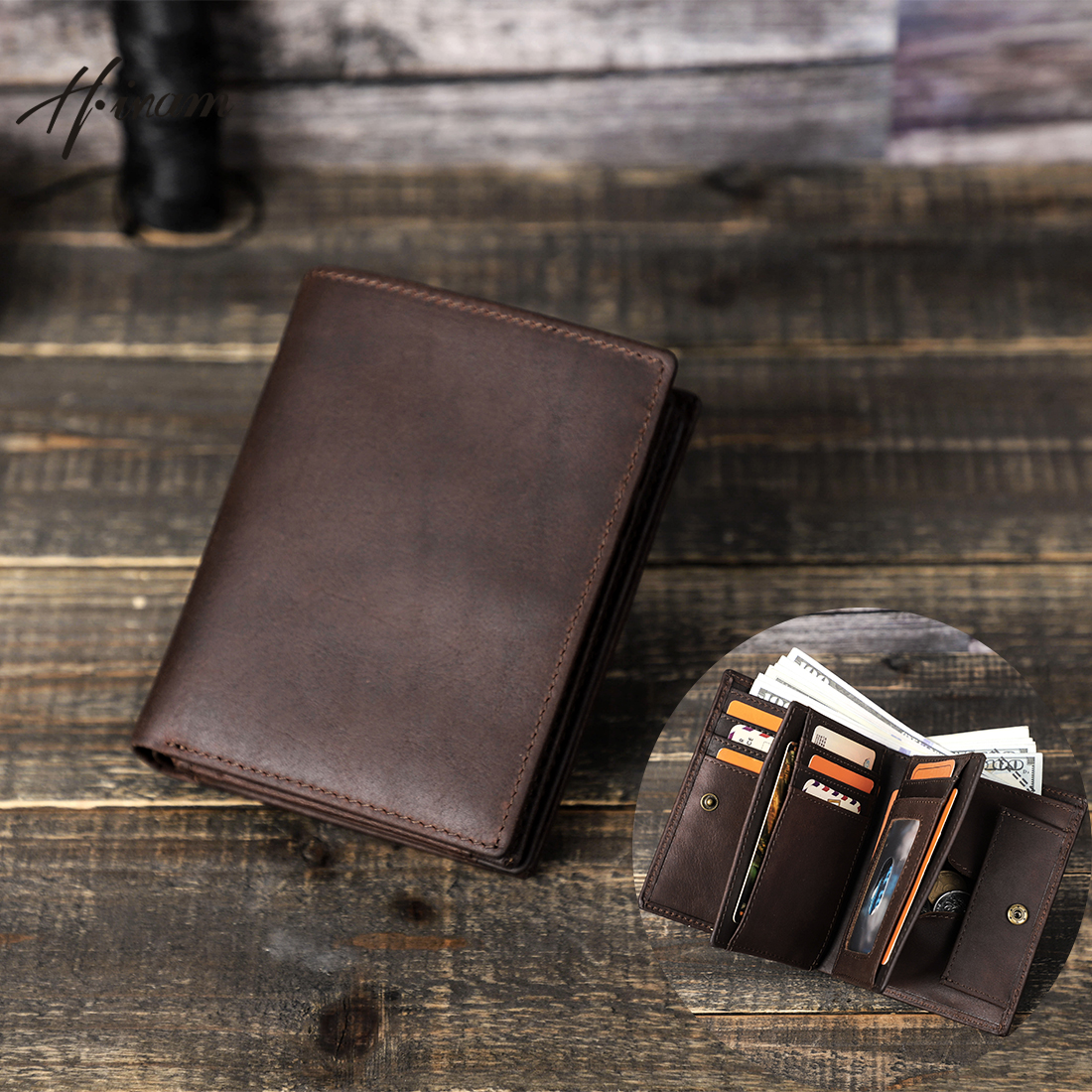 Luxury Bags Photos - new genuine leather wallet men luxury