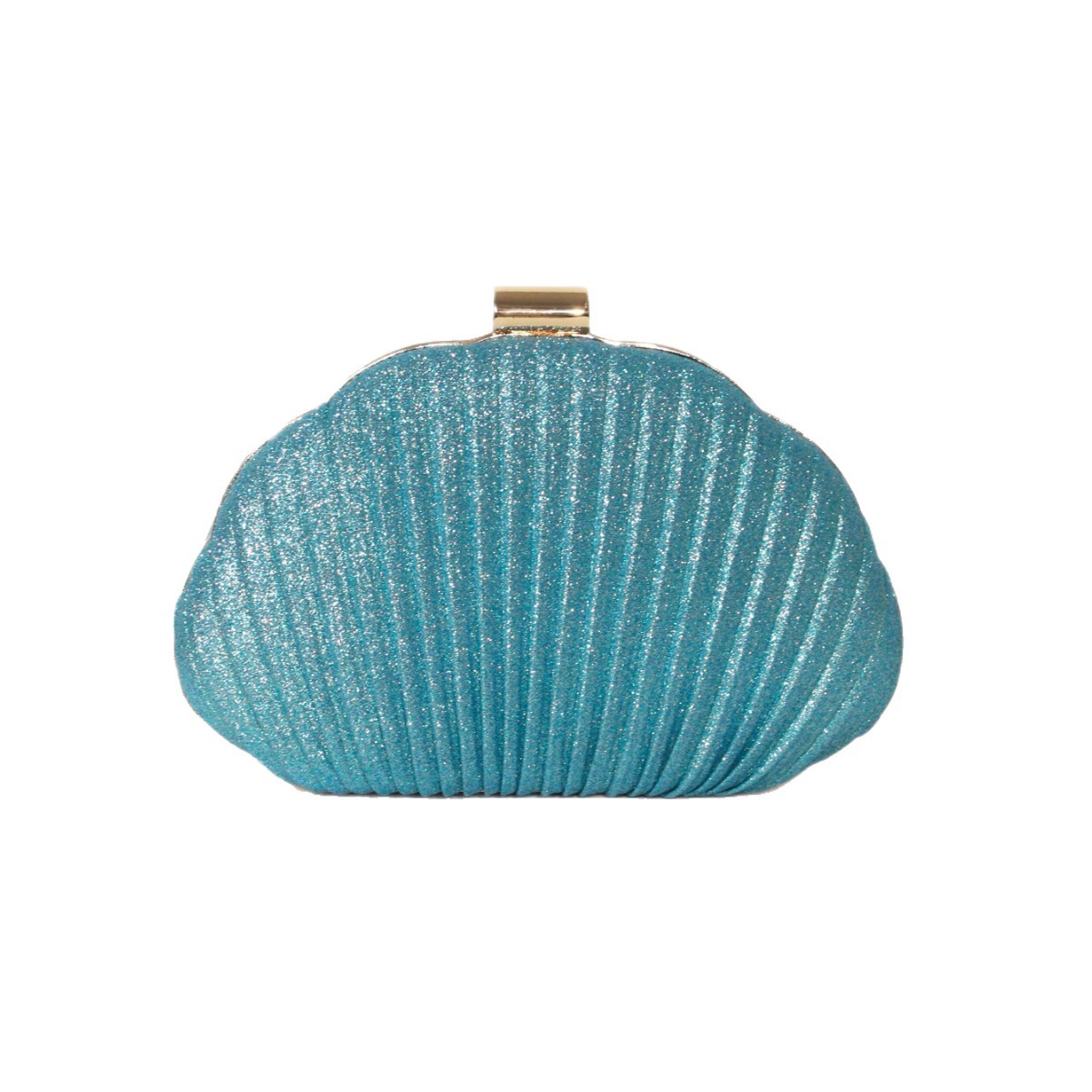 Blue Shell Diamond Dinner Bag  - Luxury Bags Blue ulasan dan harga