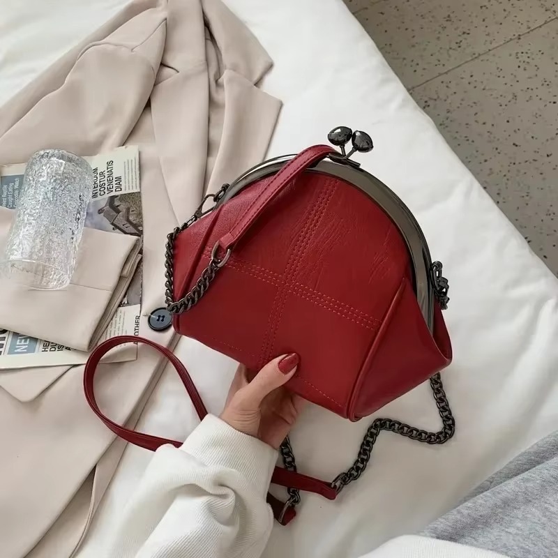 Fashion Solid PU Chains Sewing - Luxury Bags In Sale ulasan dan harga
