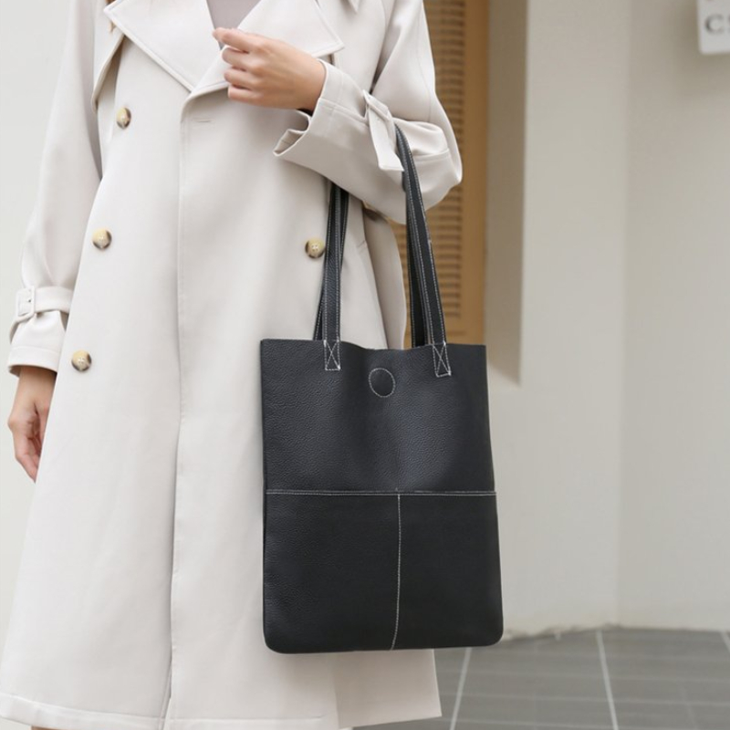 Solid Soft Material Large Capa - Luxury Bags Blue ulasan dan harga