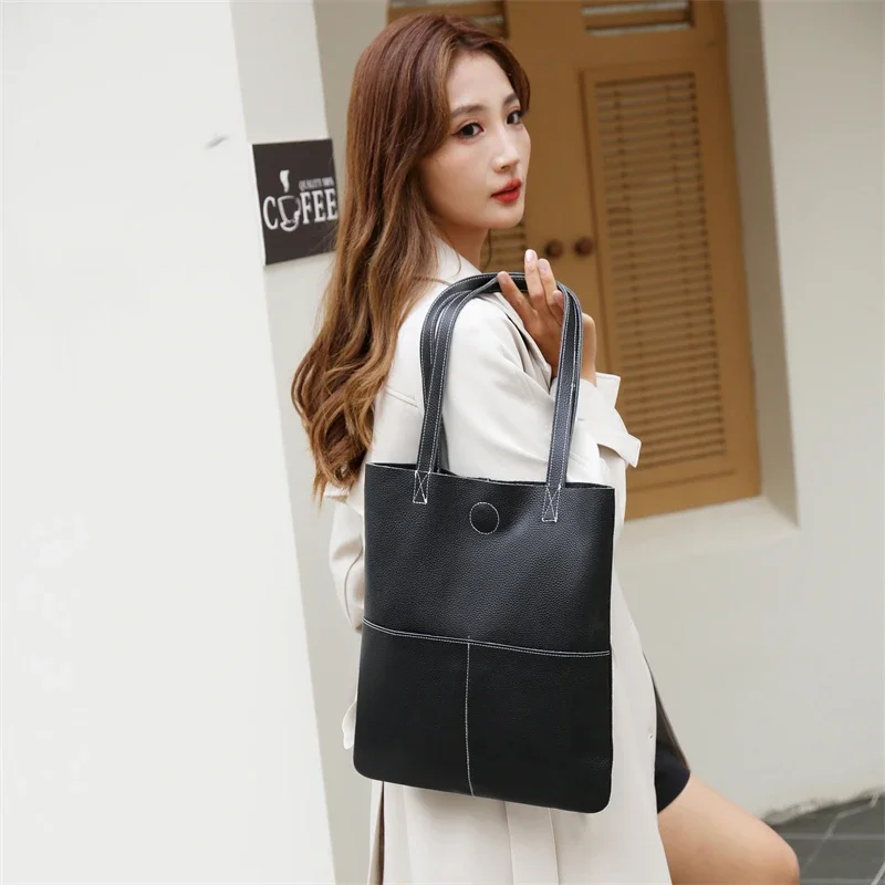Solid Soft Material Large Capa - Luxury Bags Blue ulasan dan harga