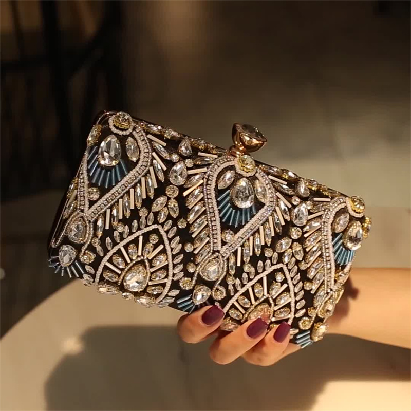 Women's Evening Clutch Bag Par - Luxury Bags Blue ulasan dan harga