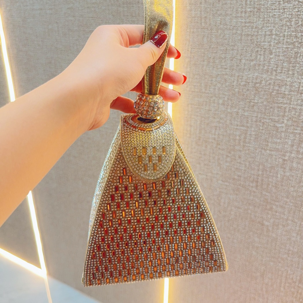 Rhinestones Luxury Evening Bag - Luxury Bags Pyramid ulasan dan harga