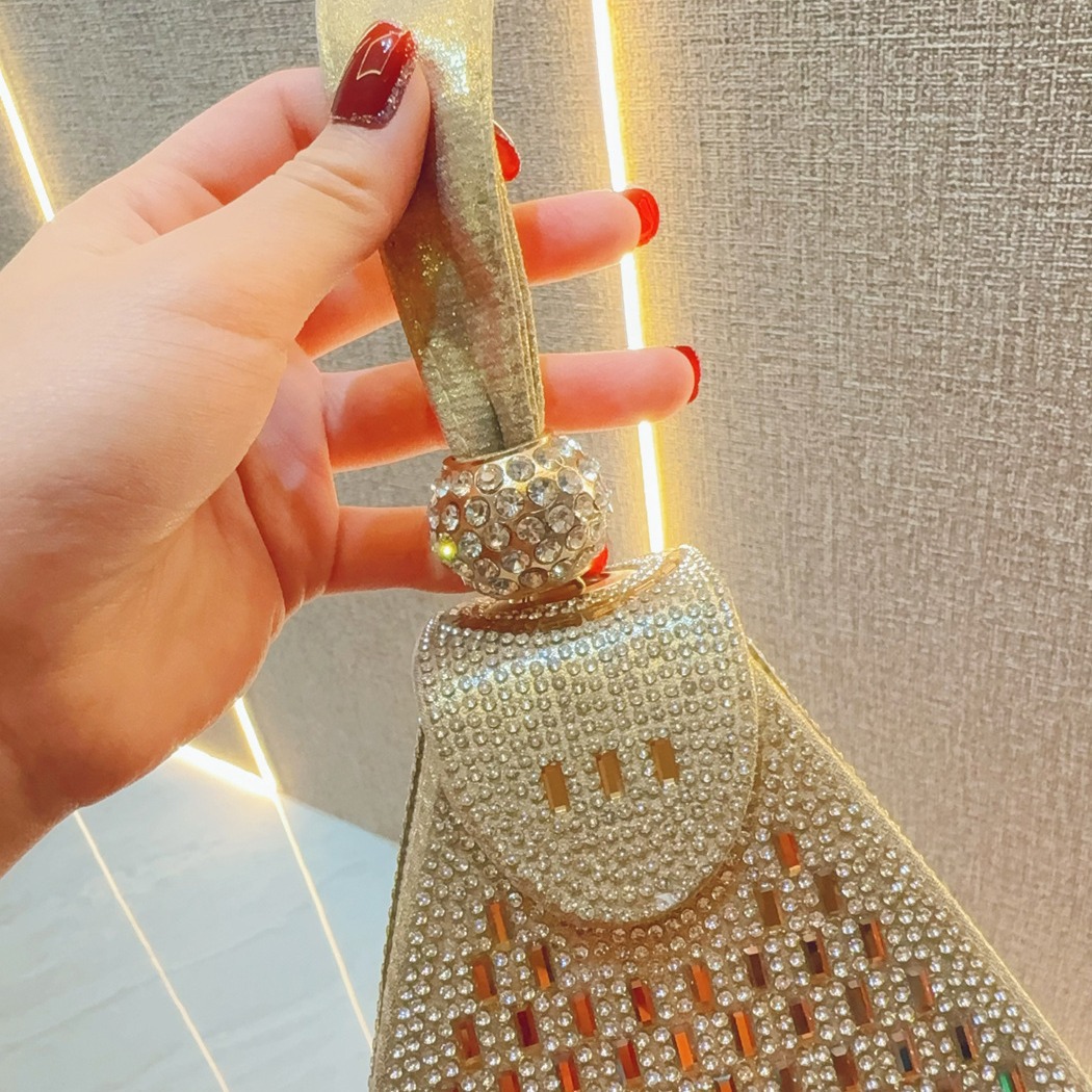 Rhinestones Luxury Evening Bag - Luxury Bags Pyramid ulasan dan harga