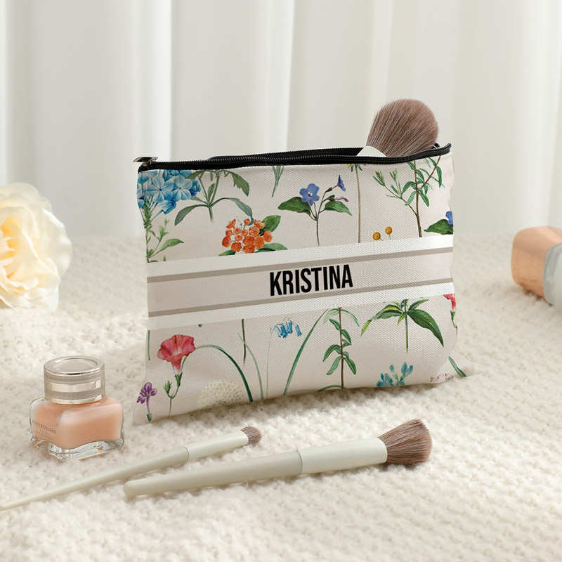 Custom Name Vintage Makeup Bag - Luxury Bags Brand Names ulasan dan harga