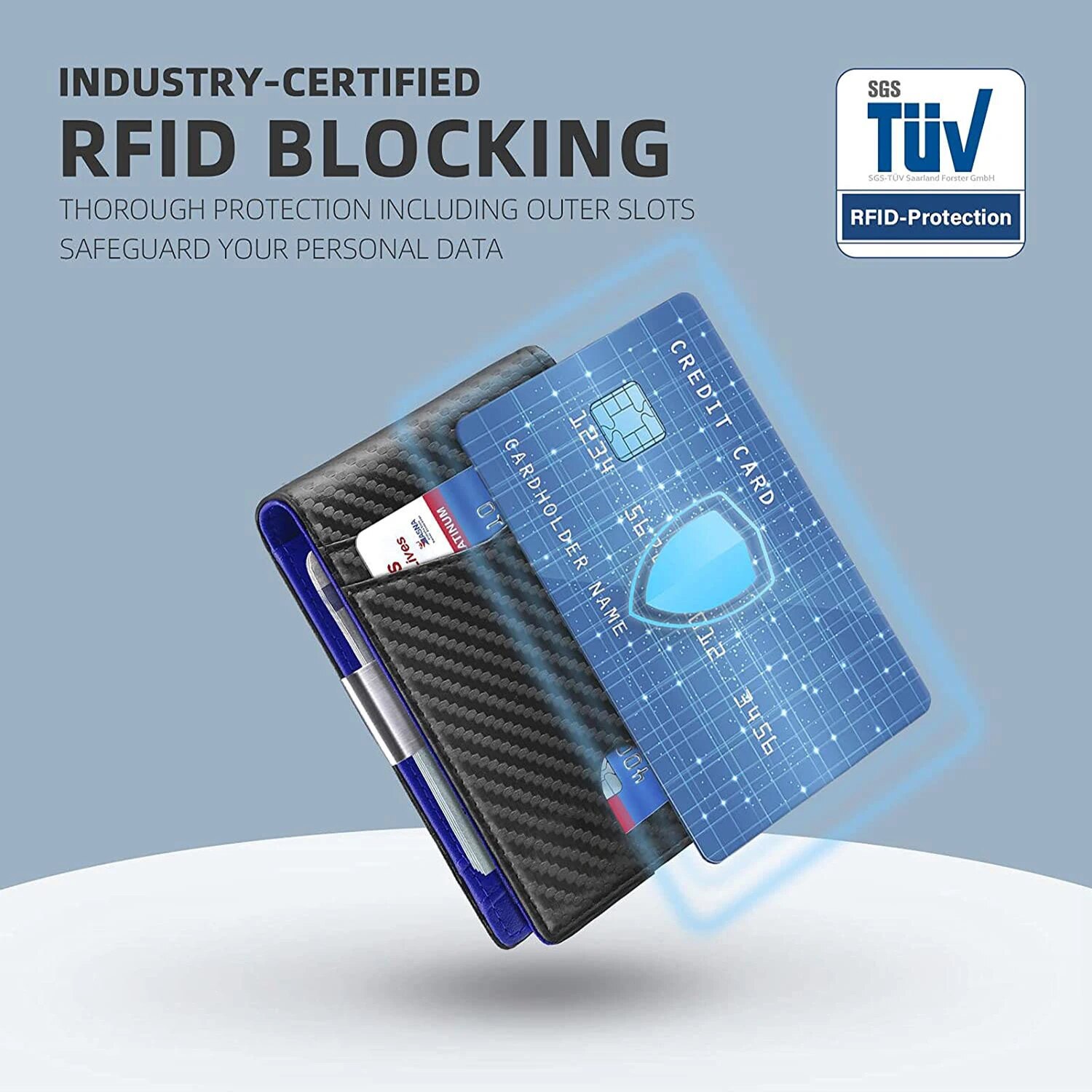 Rfid Carbon Fiber Card Holder  - Luxury Bags Photos ulasan dan harga