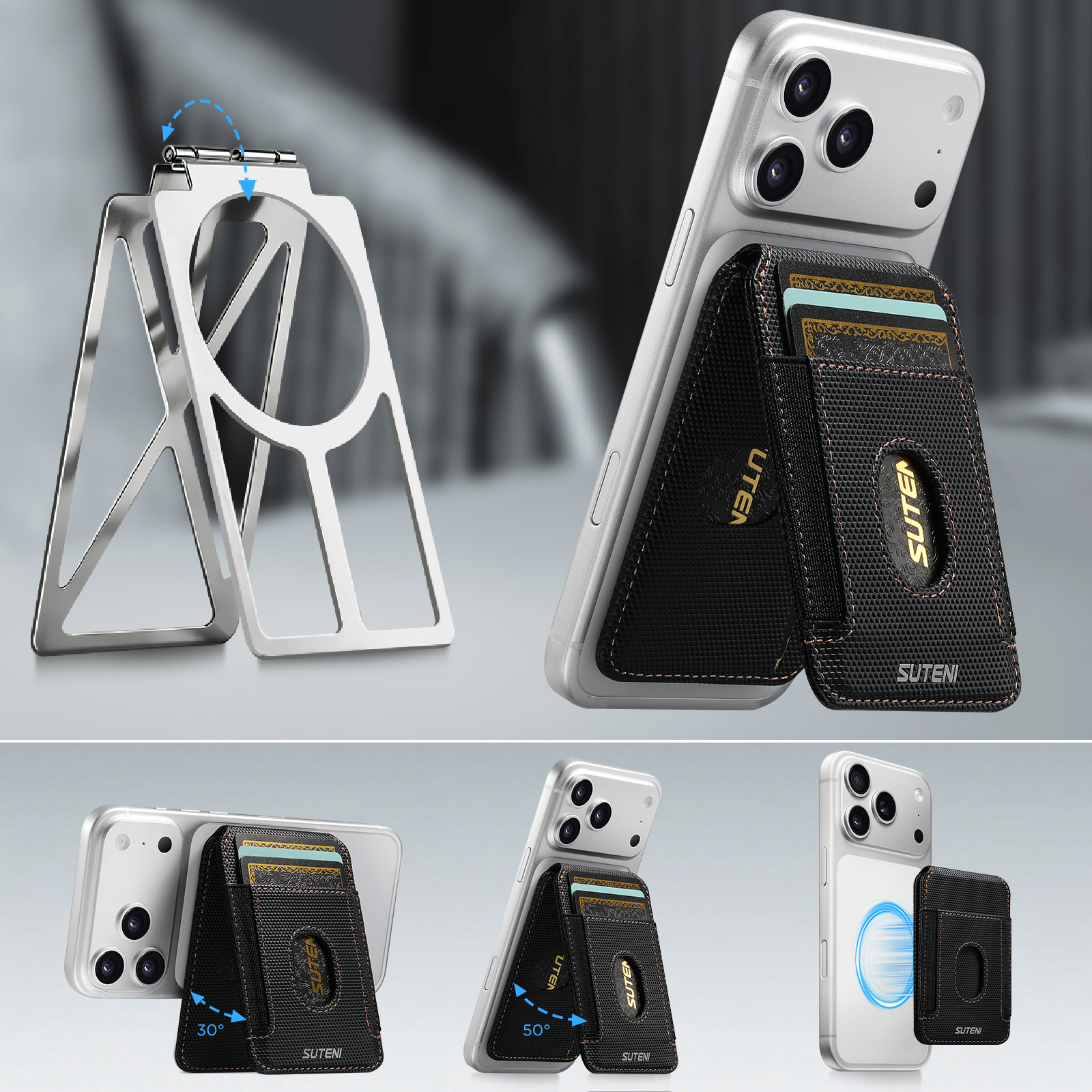SUTENI Mobile Phone Stand Magn - Luxury Bags & Leather Repair Of Atlanta Reviews ulasan dan harga