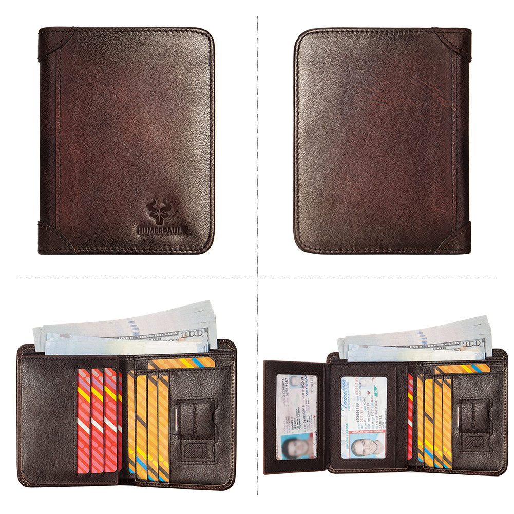 Genuine Leather Mens Wallet RF - Luxury Bags Photos ulasan dan harga