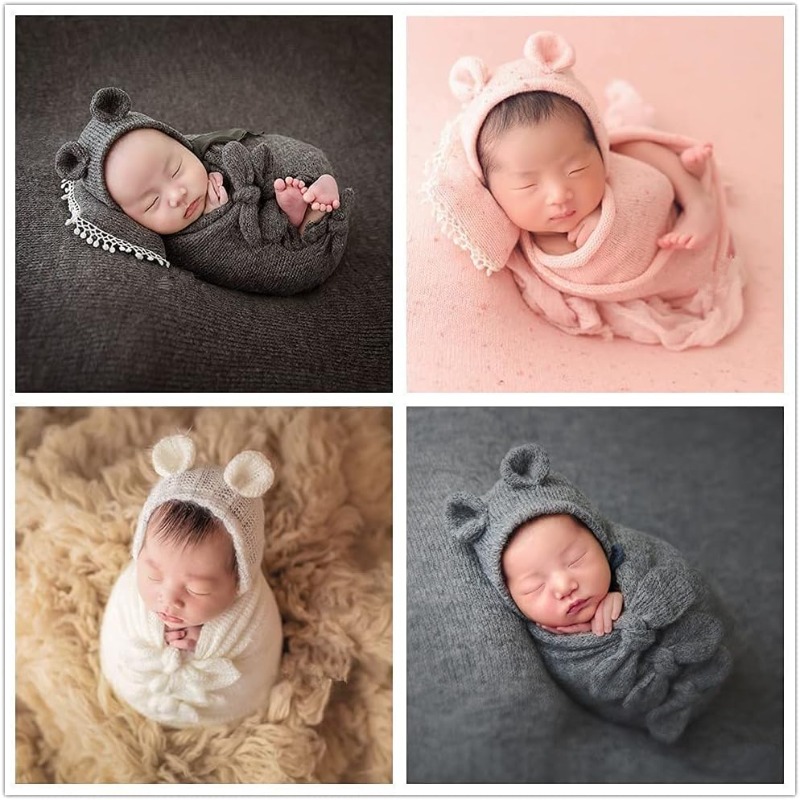 Newborn Photography Set Hat +  - Luxury Bags Photos ulasan dan harga