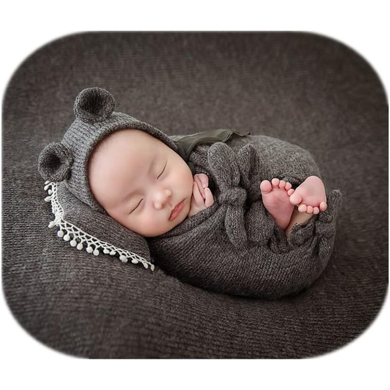 Newborn Photography Set Hat +  - Luxury Bags Photos ulasan dan harga
