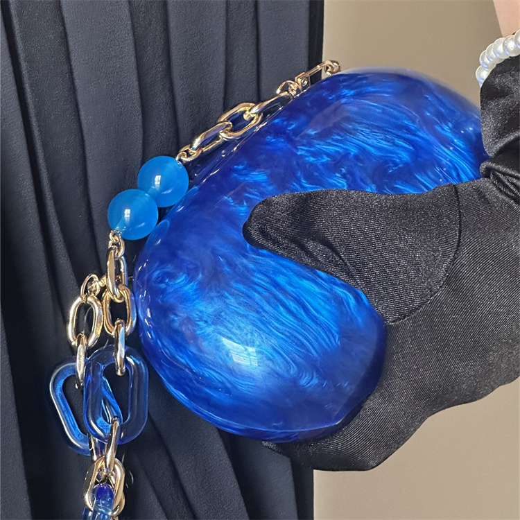 Luxury fashion Klein blue marb - Luxury Bags Blue ulasan dan harga