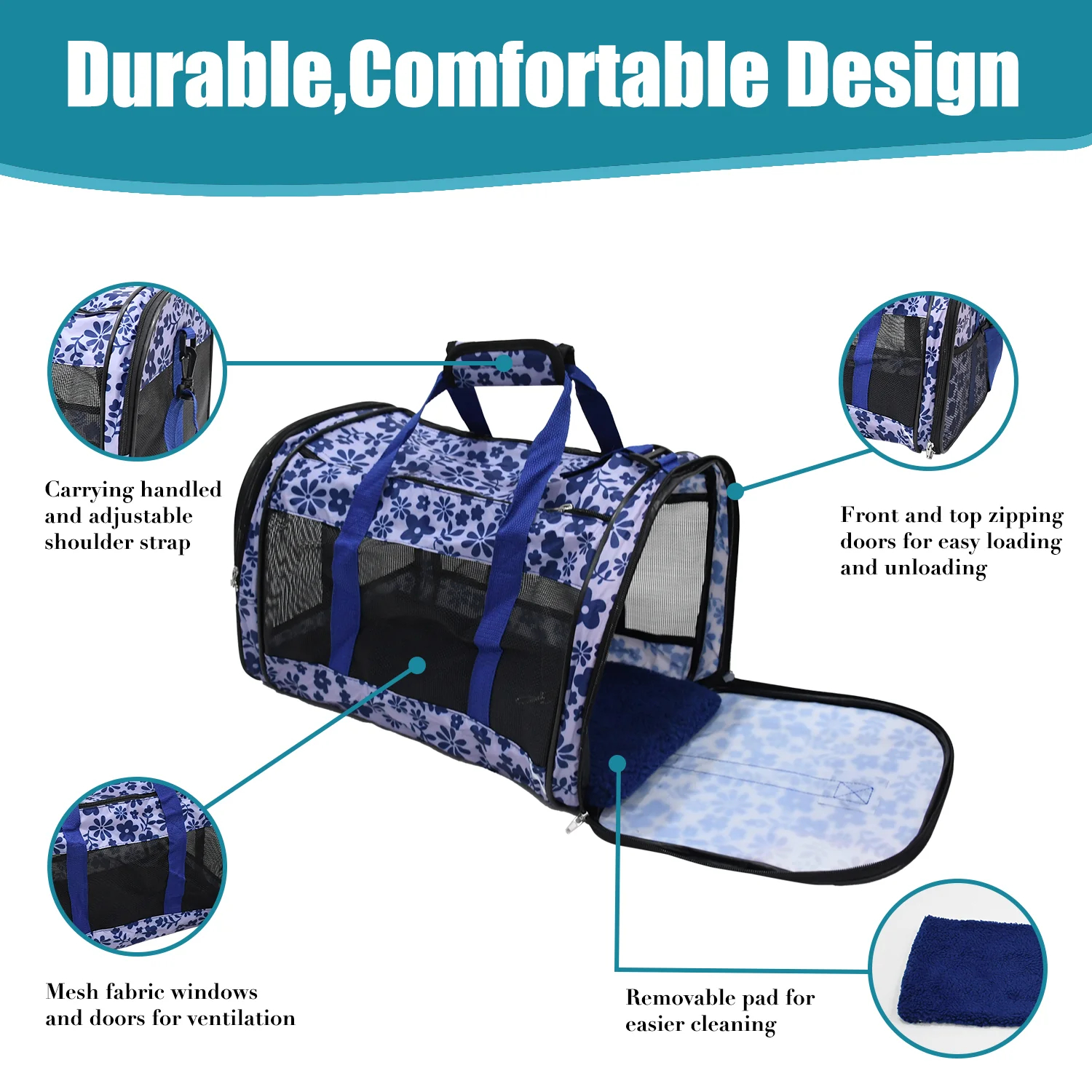 Soft-Sided Pet Carrier In USA  - Luxury Bags Usa ulasan dan harga