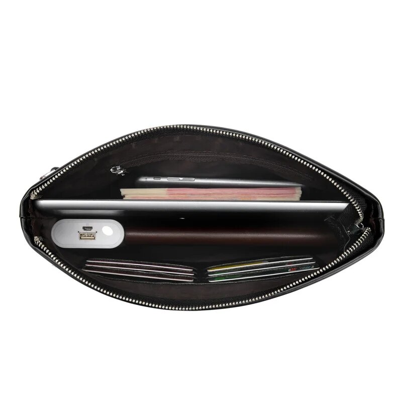 Large Capacity Leather Clutch  - Luxury Bags Photos ulasan dan harga