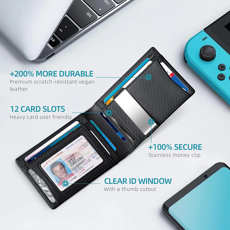 Rfid Carbon Fiber Luxury Men W - Luxury Bags Photos ulasan dan harga