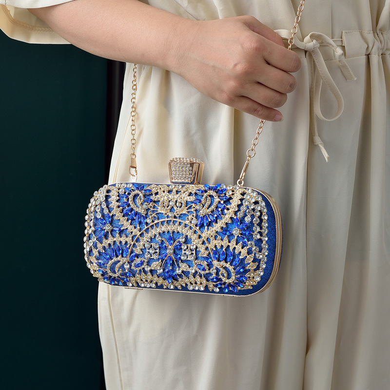 Women Clutch Party Luxury Blue - Luxury Bags Blue ulasan dan harga