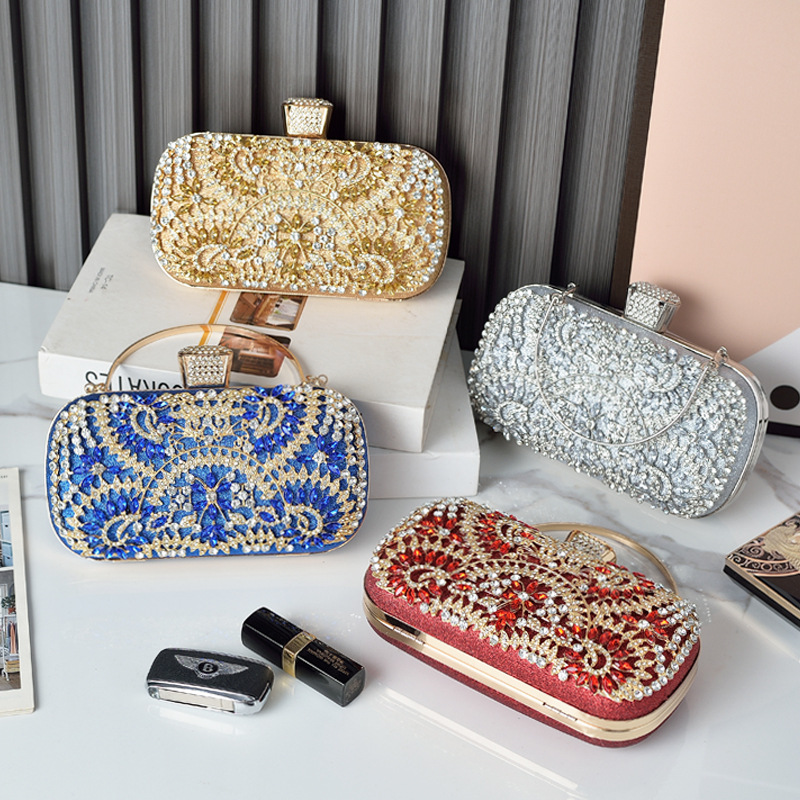 Women Clutch Party Luxury Blue - Luxury Bags Blue ulasan dan harga