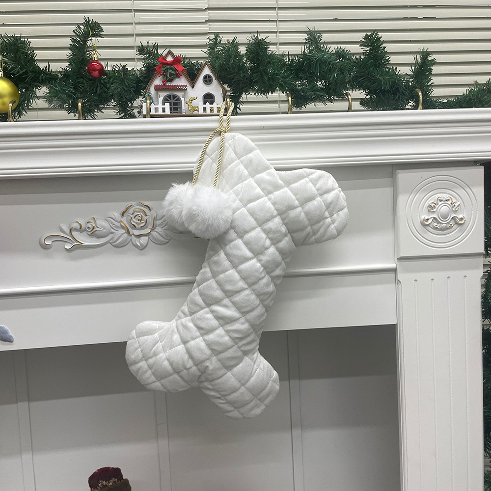Quilted Dog Christmas Stocking - Luxury Xmas Bags ulasan dan harga