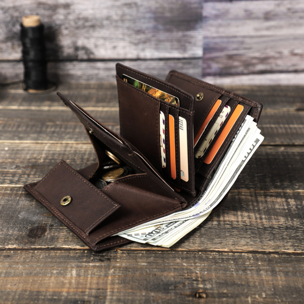 new genuine leather wallet men - Luxury Bags Photos ulasan dan harga