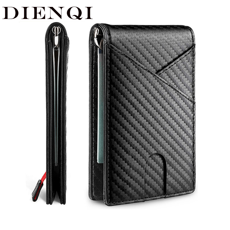 DIENQI Carbon Fiber Rfid Slim  - Luxury Bags Photos ulasan dan harga