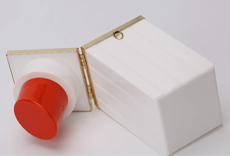 Women Bag Lipstick Shape Bucke - Luxury Bags Outlet ulasan dan harga